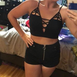 Charlotte Russe Black top